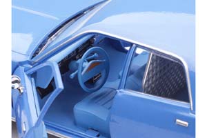 PLYMOUTH FURY 1977 BLUE (МАШИНА ДЕТЕКТИВА РУДОЛЬФА ДЖЕНКИНСА ИЗ К/Ф КРИСТИНА) — фото 4