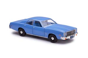 PLYMOUTH FURY 1977 BLUE (МАШИНА ДЕТЕКТИВА РУДОЛЬФА ДЖЕНКИНСА ИЗ К/Ф КРИСТИНА) — фото 5