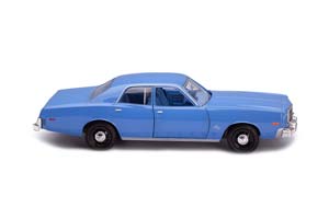 PLYMOUTH FURY 1977 BLUE (МАШИНА ДЕТЕКТИВА РУДОЛЬФА ДЖЕНКИНСА ИЗ К/Ф КРИСТИНА) — фото 7