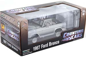 FORD BRONCO COUNTING CARS 1967 SILVER — фото 3