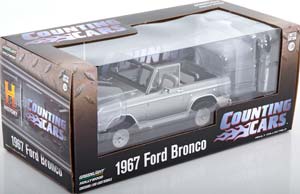 FORD BRONCO COUNTING CARS 1967 SILVER — фото 5