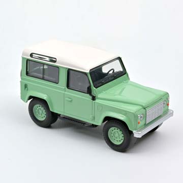 LAND ROVER DEFENDER 90 (1995), LIGHT GREEN WHITE