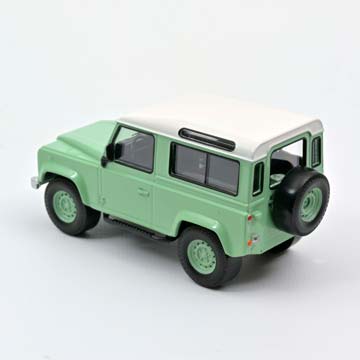 LAND ROVER DEFENDER 90 (1995), LIGHT GREEN WHITE — фото 2