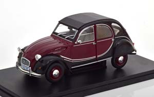 CITROEN 2 CV CHARLESTON 1982 DARK RED BLACK
