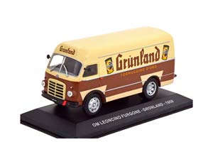 OM LEONCINO FURGONE GRUENLAND 1959 BROWN CREME