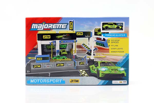 DTM PIT STOP DIORAMA SET WITH PORSCHE 911 GT3 R / ДТМ ПИТ СТОП ДИОРАМА НАБОР ПОРШЕ 911 ГТ3