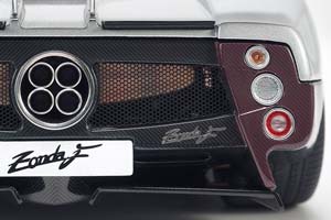 PAGANI ZONDA F - 2015 СЕРЕБРИСТЫЙ С ЧЕРНЫМ — фото 10