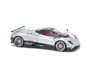 PAGANI ZONDA F - 2015 СЕРЕБРИСТЫЙ С ЧЕРНЫМ — фото 2