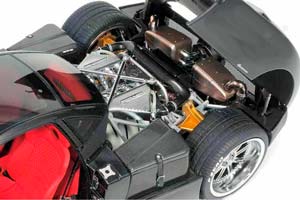 PAGANI ZONDA F 2005 ЧЕРНЫЙ МАТОВЫЙ — фото 5