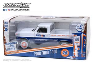 FORD F-100 PICK-UP UNION 76 1968 WHITE/BLUE — фото 4