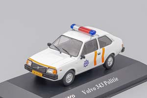 VOLVO 343 POLITIE, WHITE