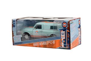 CHEVROLET C-10 ПИКАП WITH CAMPER SHELL GULF OIL 1968 — фото 3