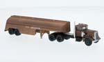 PETERBILT 281 TANK-SZ ROST 1955, BROWN (ДЛИНА МОДЕЛИ 3-5 СМ)