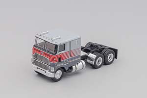 FORD CLT 9000 1978, GREY/RED (ДЛИНА МОДЕЛИ 3-5 СМ)