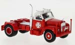 MACK B 61 1953, RED/WHITE (ДЛИНА МОДЕЛИ 3-5 СМ)