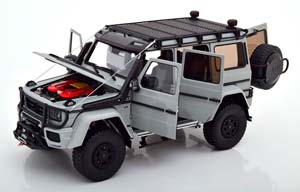 MERCEDES BRABUS 550 ADVENTURE BASED G-CLASS 4X4 LIGHTGREY BLACK — фото 3