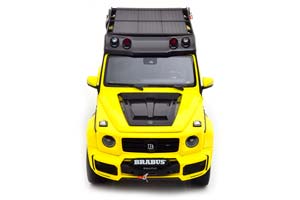 MERCEDES W463 BRABUS AMG G63 WITH ADVENTURE PACKAGE 2020 LIGHTYELLOW BLACK LIMITED EDITION 504 PCS — фото 6