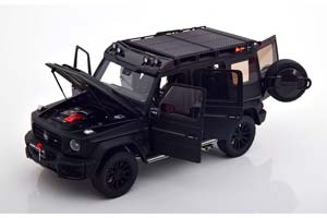 MERCEDES BRABUS W463 WITH ADVENTURE PACKAGE BASED AMG G63 2022 FLATBLACK / МЕРСЕДЕС БРАБУС ГЕЛЕНДВАГЕН Г63 АМГ ЧЕРНЫЙ — фото 3