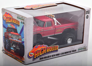 FORD F-250 HIGH ROLLER2 MONSTER TRUCK 1979 RED — фото 3