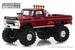 FORD F-250 HIGH ROLLER2 MONSTER TRUCK 1979 RED — фото 1