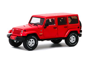JEEP WRANGLER 4X4 UNLIMITED SAHARA 5-DOORS (HARD TOP) 2017 FIRECRACKER RED
