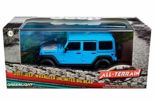 JEEP WRANGLER 4x4 UNLIMITED BIG BEAR 5-DR HARD TOP 2017 BLUE — фото 3