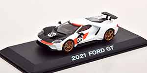 FORD GT NO 98 HERITAGE EDITION 2021 WHITE ORANGE BLACK