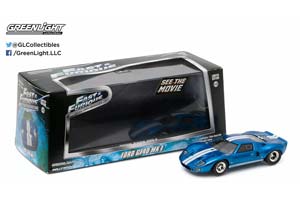FORD GT40 1966 BLUE FAST & FURIOUS: FAST FIVE (FROM THE MOVIE V SHAPE) — фото 5