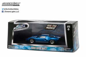 FORD GT40 1966 BLUE FAST & FURIOUS: FAST FIVE (FROM THE MOVIE V SHAPE) — фото 6