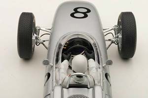 PORSCHE 804 F1 1962 JO BONNIER NUERBURGRING #8 WITH FIGURINE — фото 12
