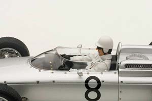PORSCHE 804 F1 1962 JO BONNIER NUERBURGRING #8 WITH FIGURINE — фото 13