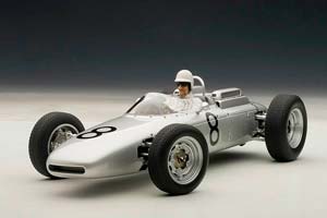 PORSCHE 804 F1 1962 JO BONNIER NUERBURGRING #8 WITH FIGURINE — фото 17