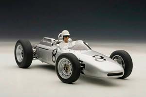 PORSCHE 804 F1 1962 JO BONNIER NUERBURGRING #8 WITH FIGURINE — фото 18