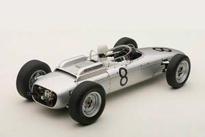PORSCHE 804 F1 1962 JO BONNIER NUERBURGRING #8 WITH FIGURINE — фото 5