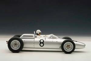 PORSCHE 804 F1 1962 JO BONNIER NUERBURGRING #8 WITH FIGURINE — фото 7
