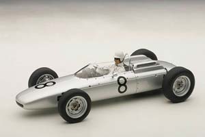 PORSCHE 804 F1 1962 JO BONNIER NUERBURGRING #8 WITH FIGURINE — фото 2