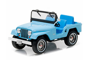 JEEP CJ-5 4x4 ELVIS PRESLEY 1954 SIERRA BLUE (GREEN WHEELS)