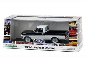 FORD F-100 PICK-UP 1970 RAVEN BLACK/PURE WHITE — фото 3