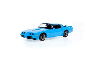 PONTIAC FIREBIRD TRANS AM HARDTOP 1979 ATLANTIS BLUE WITH HOOD PHOENIX