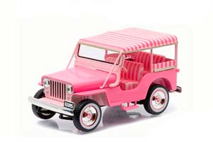 JEEP SURREY CJ3B ELVIS PRESLEY PINK JEEP 1960