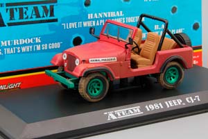 JEEP CJ-7 4Х4 1981 (ИЗ ТЕЛЕСЕРИАЛА 'КОМАНДА А