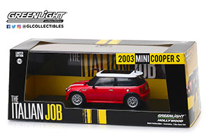MINI COOPER S 2003 RED WITH WHITE | MINI COOPER S 2003 RED WITH WHITE (ИЗ К/Ф ОГРАБЛЕНИЕ ПО-ИТАЛЬЯНСКИ) — фото 3