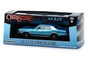 PLYMOUTH FURY 1977 BLUE CHRISTINA 1983 — фото 3