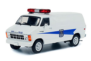 DODGE RAM B250 VAN INDIANA STATE POLICE 1980