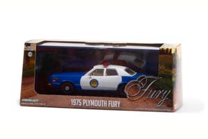 PLYMOUTH FURY OSAGE COUNTY SHERIFF 1975 BLUE WHITE — фото 3