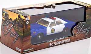 PLYMOUTH FURY OSAGE COUNTY SHERIFF 1975 BLUE WHITE — фото 4