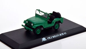 WILLYS JEEP M38 A1 CHARLIES ANGELS 1952 GREEN