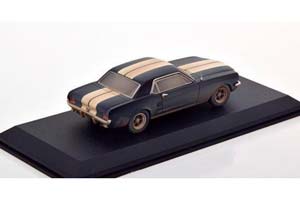 FORD MUSTANG COUPE 1967 MATTE BLACK / ФОРД МУСТАНГ КУПЕ 1967 МАШИНА АДОНИСА КРИДА ИЗ К/Ф КРИД II — фото 2