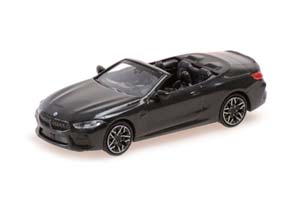BMW 8-SERIES CABRIOLET G14 2020, BLACK MET (ДЛИНА МОДЕЛИ 3-5 СМ)