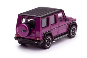 MERCEDES W463 AMG G65 G-CLASS 2015 PURPLE METALLIC | МЕРСЕДЕС ГЕЛЕНДВАГЕН ГЕЛИК ГЕЛЕНТВАГЕН ГЕЛЕК (ДЛИНА МОДЕЛИ 3-5 СМ) — фото 4